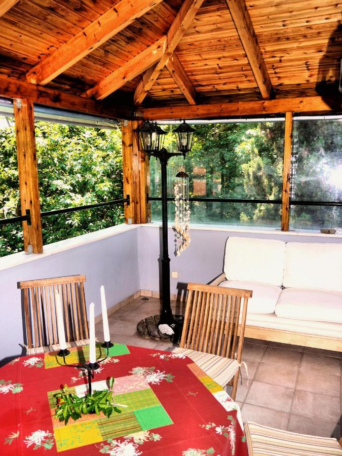 Paralia Sergoulas Steinturm Mit Dach-Terrasse Zwischen Fluss, Meer Und Gebirge- Spiti Pirgos מראה חיצוני תמונה